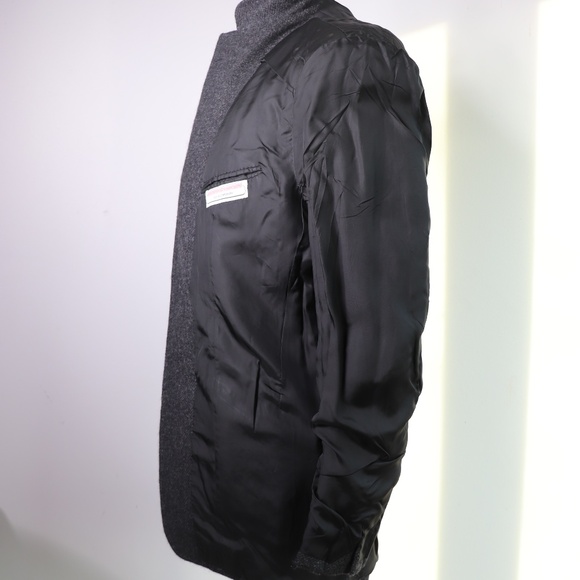 Vintage Connock and Lockie Bespoke Grey Donegal Tweed Double Breasted Jacket - Picture 14 of 15